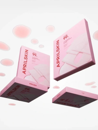 Гидрогелевая маска APRIL SKIN TXA Niacinamide Collagen 99 Capsule Gel Mask 30гр*4шт