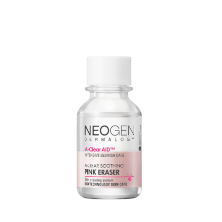 Двухфазное точечное экспресс-средство от воспалений с каламином Neogen A-CLEAR Soothing Pink Eraser 15мл
