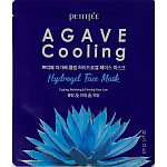 Охлаждающая гидрогелевая маска с экстрактом агавы Petitfee Agave Cooling Hydrogel Face Mask