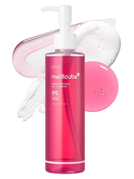 Увлажняющий гель для умывания с ПДРН MEDICUBE PDRN Hydrating Gel Cleanser 200мл